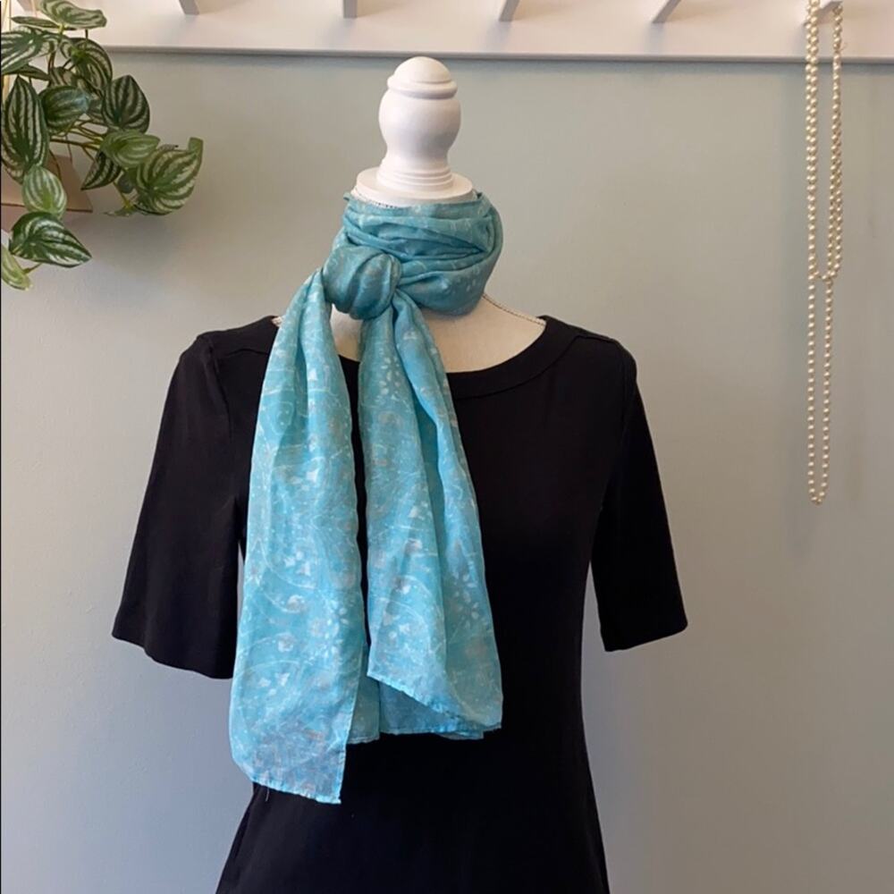 Light Teal Scarf